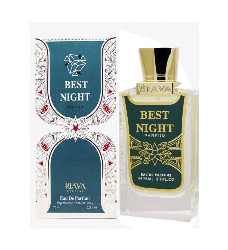 BEST NIGHT FOR MEN RIAVA PERFUMS 75ML